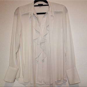 Ann Taylor White Blouse